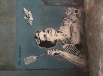 Un stencil muy gracioso en Gijón